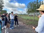 Visita de campo a la cabaña de genética bovina Haras La Betty, en Villa Hayes