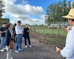 Visita de campo a la cabaña de genética bovina Haras La Betty, en Villa Hayes