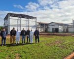 VERIFICACIÓN DE AVANCES DE LA CONSTRUCCIÓN DE IMPORTANTE PLANTA AVÍCOLA EN CAAGUAZÚ